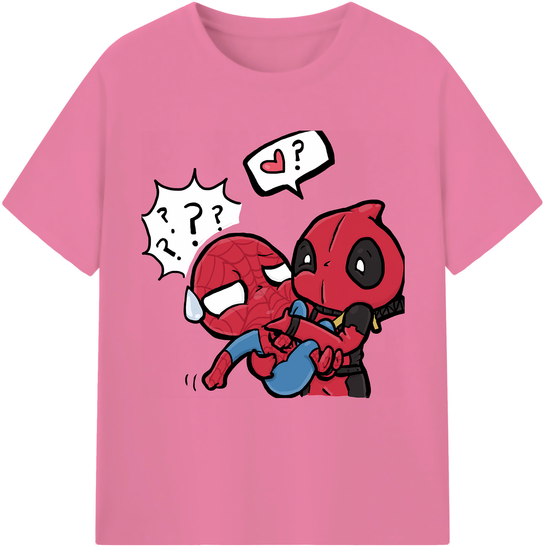 （画像用） Deadpool デッドプール 綿100％半袖Tシャツ（フロントプリント）